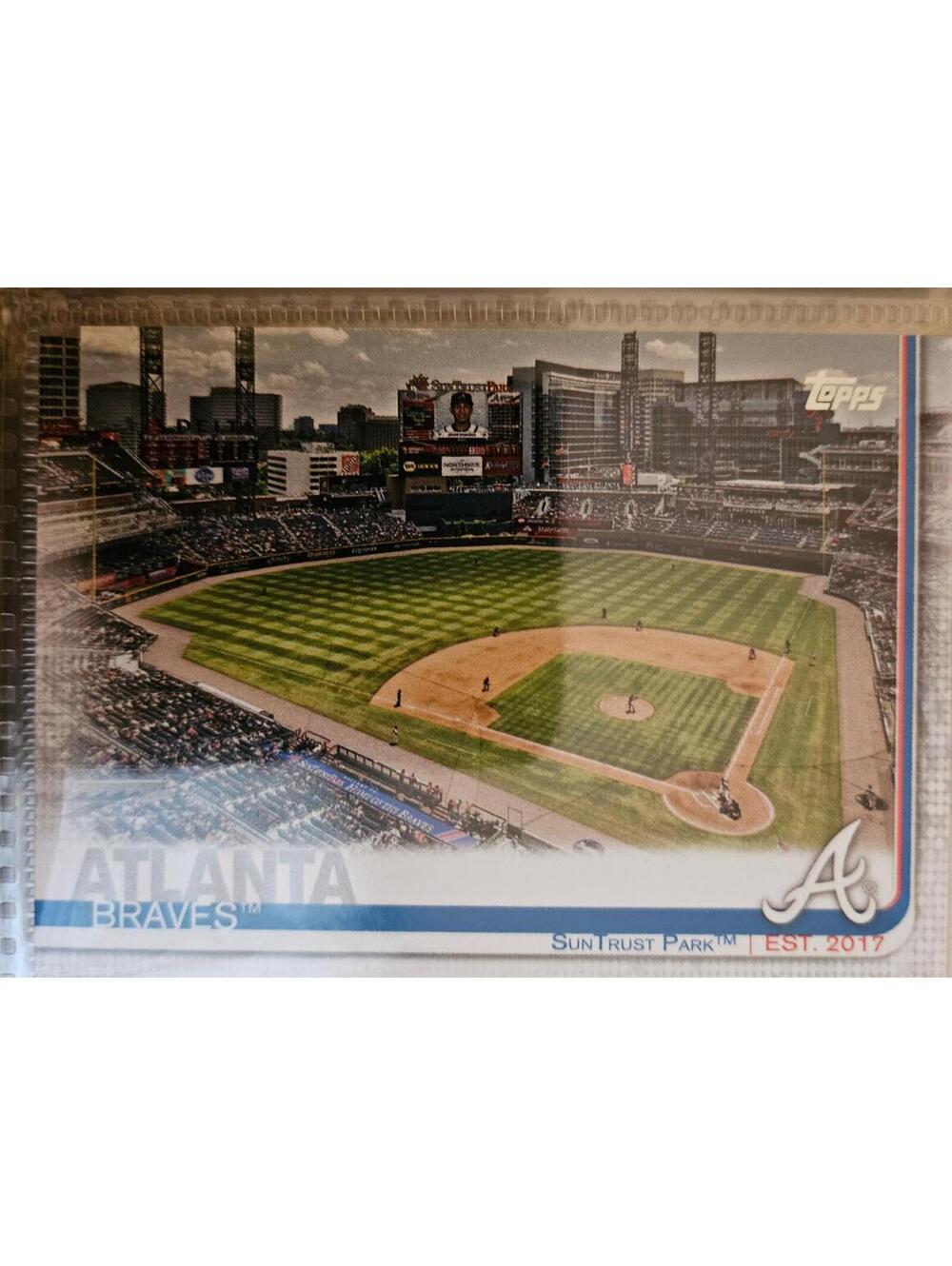 2019 Topps Series 1 #71 SunTrust Park Atlanta Braves